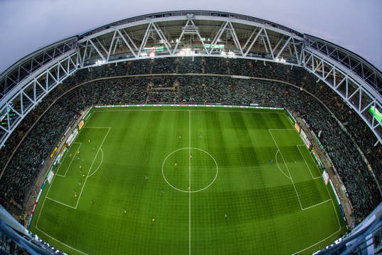 Genrerell vy av Tele2 Arena