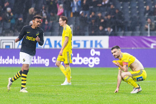 Sundsvalls Carlos Gracia och Johan Blomberg deppar