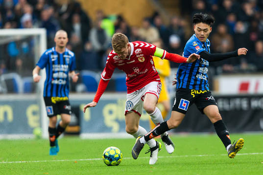 Kalmars Rasmus Elm och Sirius Isak Bråholm