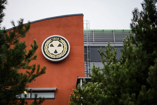Exteriör vy av Monitor ERP Arena