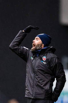 Helsingborgs tränare Olof Mellberg
