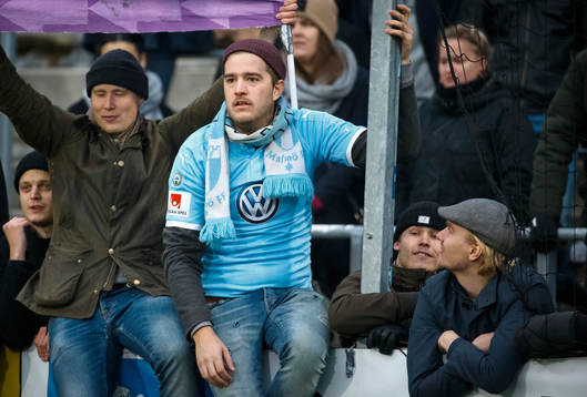 Malmö FFs supporter deppar