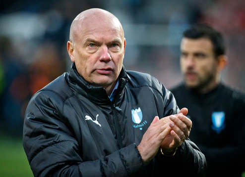 Malmö FFs tränare Uwe Rösler deppar