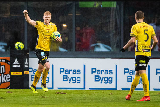 Elfsborgs Sivert Heltne Nilsen jublar