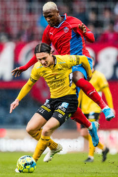 Elfsborgs Jonathan Levi och Helsingborgs Alhaji Gero
