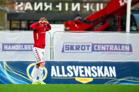 En Kalmar spelare deppar