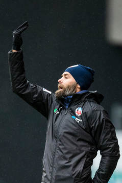 Helsingborgs tränare Olof Mellberg