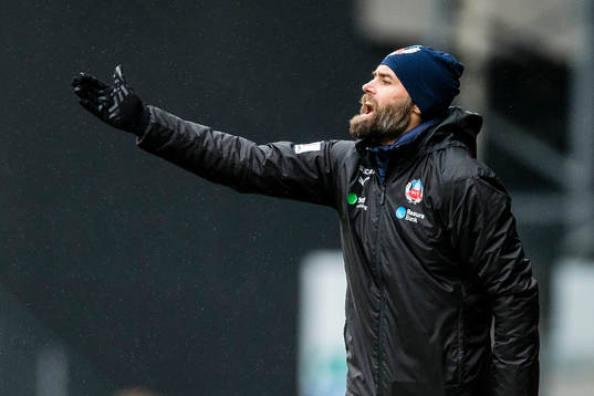 Helsingborgs tränare Olof Mellberg