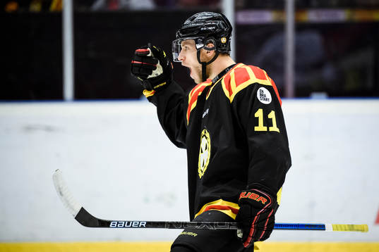 Brynäs Josef Ingman jublar