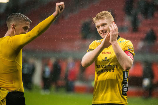 Elfsborgs Sivert Heltne Nilsen jublar