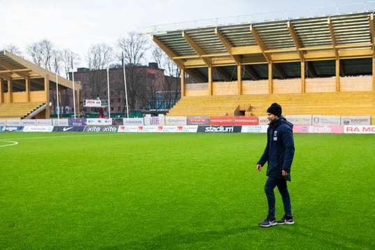 Sirius tränare Henrik Rydström
