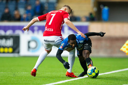 Kalmars Piotr Johansson och Sirius Mohammed Khalid Saeid