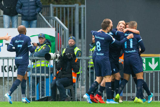 Malmö FFs Markus Rosenberg jublar