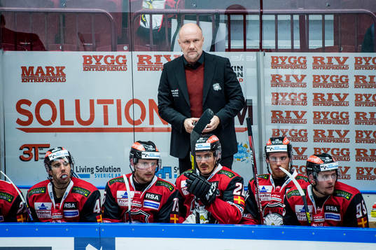 Malmö Redhawks tränare Peter Andersson