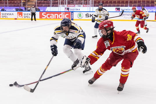 Ångermanlands Sofia Sohlin och SmålandsKajsa Karlsson