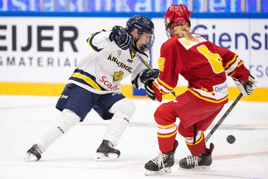 Ångermanlands Elin Eriksson och Smålands Hilda Svensson