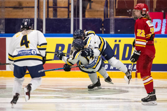 Ångermanlands Stina Andersson jublar
