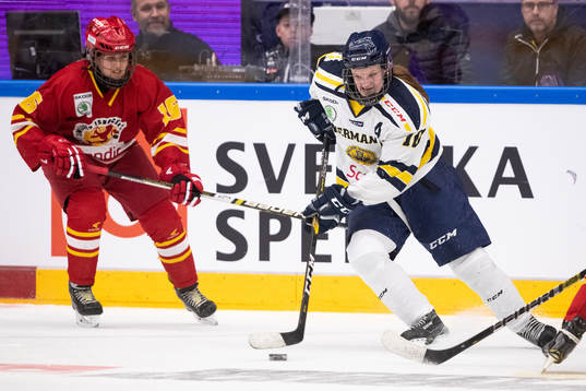 Ångermanlands Sofia Sohlin och Smålands Louise Heimersson