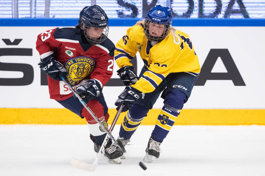 Stockholms Embla Åberg och Dalarnas Alva Ullbors
