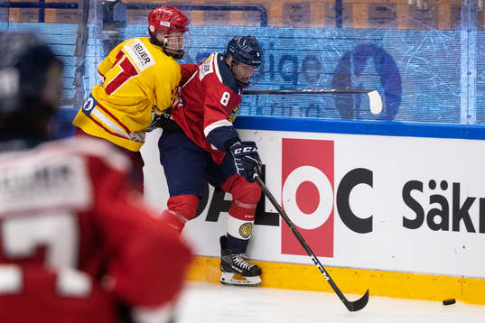 Smålands Alexander Labraaten och Stockholm Nords Axel