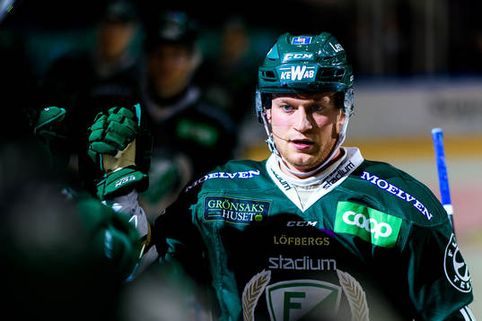 Färjestads Marcus Nilsson jublar