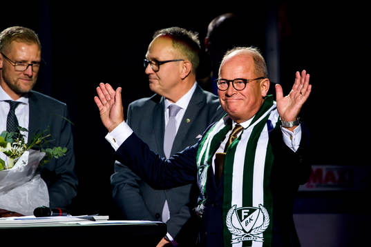 Före detta ordföranden i Färjestad BK Sture Emanuelsson