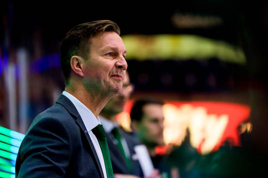 Färjestads huvudtränare Johan Pennerborn