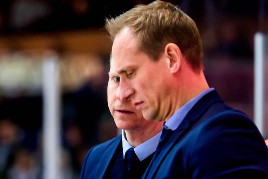 Djurgårdens tränare Robert Ohlsson och assisterande