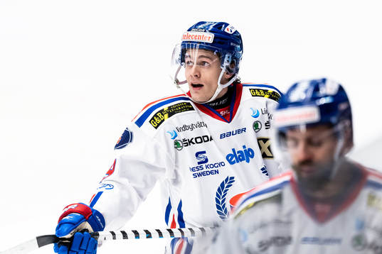 Oskarshamns Tyler Kelleher deppar
