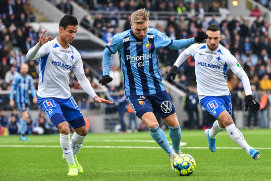 IFK Norrköpings Ian Rey Smith Quiros och Sead Haksabanovic