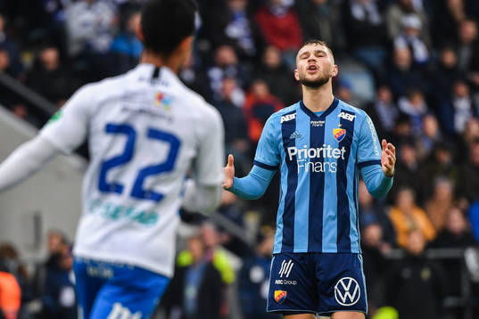 Djurgårdens Jesper Karlström deppar