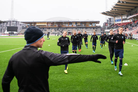 Malmö FFs Oscar Lewicki och Sören Rieks
