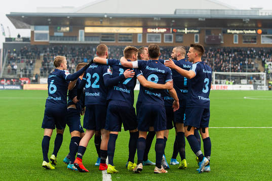 Malmö FFs Rasmus Bengtsson jublar