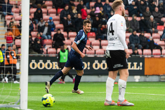 Malmö FFs Markus Rosenberg jublar