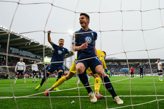 Malmö FFs Markus Rosenberg jublar