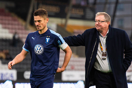 Malmö FFs Markus Rosenberg deppar