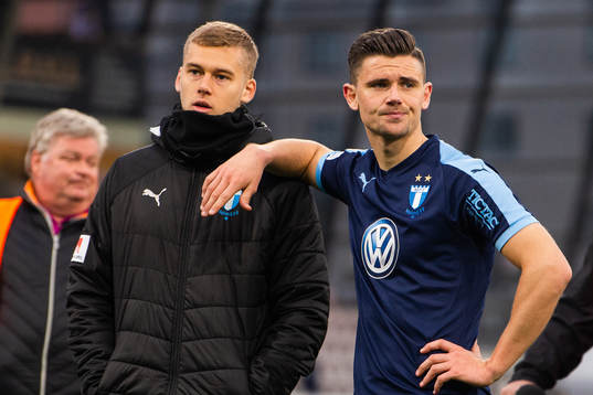 Malmö FFs Marcus Antonsson deppar