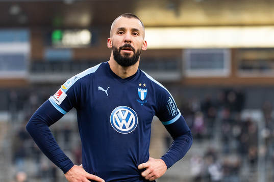 Malmö FFs Guillermo Molins deppar