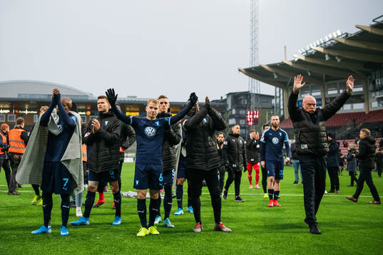 Malmö FFs spelare deppar