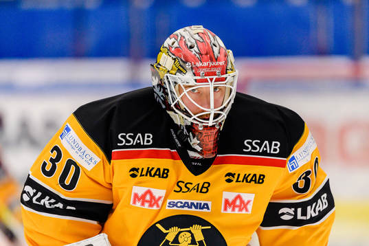 Luleås målvakt målvakt David Rautio