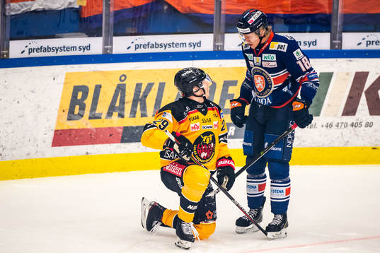 Bråk mellan Luleås Erik Gustafsson och Växjös Marcus