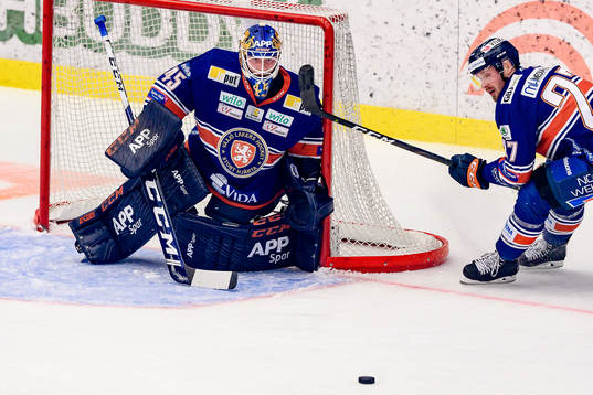 Växjös målvakt Viktor Andrén