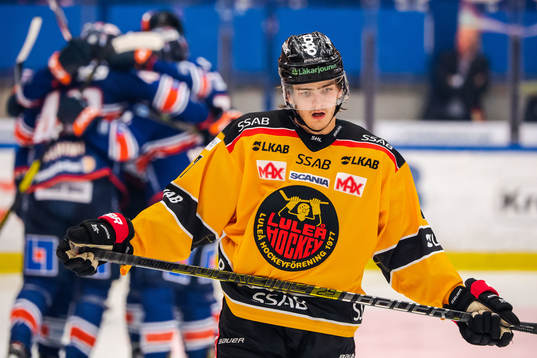 Luleås Isac Brännström deppar