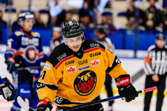 Luleås Daniel Widing deppar