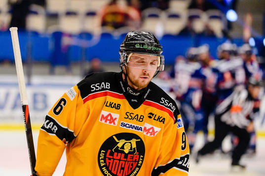 Luleås Robin Kovacs deppar