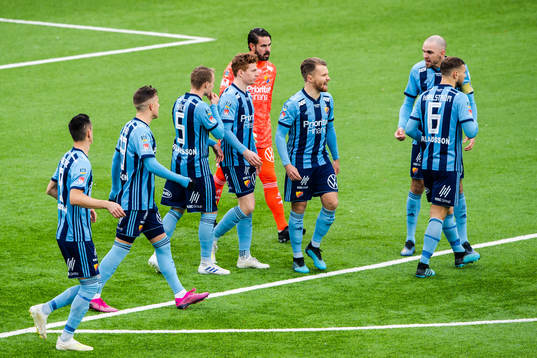 Djurgårdens spelare deppar
