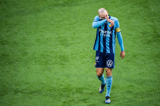 Djurgårdens Marcus Danielson deppar
