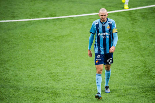 Djurgårdens Marcus Danielson deppar