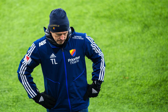 Djurgårdens tränare Thomas Lagerlöf