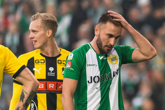 Hammarbys Muamer Tankovic deppar